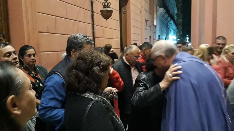 Urbanc en la acción de gracias por sus 12 años como Obispo