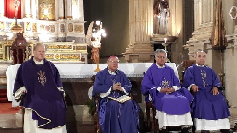 Urbanc en la acción de gracias por sus 12 años como Obispo