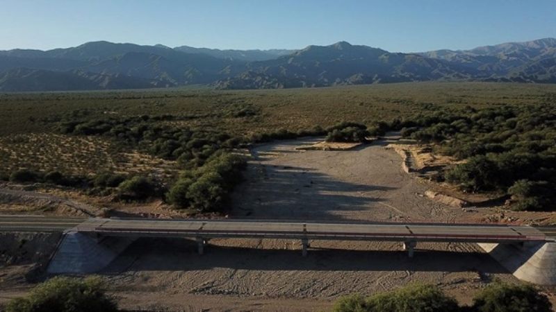 Así está la anhelada ruta 46, entre Andalgalá y Belén