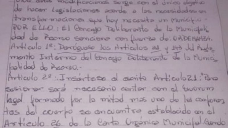 Quórum legal: la mitad de 5 más 1