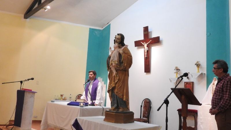 Comenzaron las festividades en honor a San José en Recreo