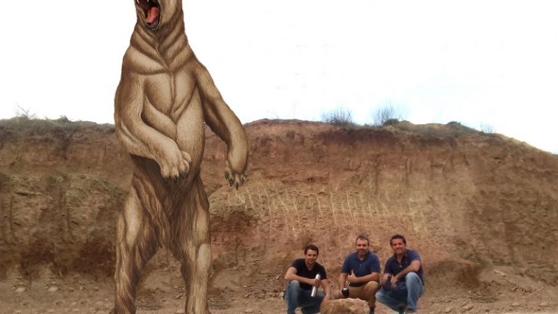 Descubren un oso gigante de 700 mil años de antigüedad en San Pedro