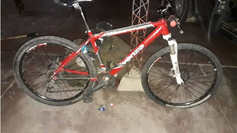 Detienen a un joven en bicicleta con droga