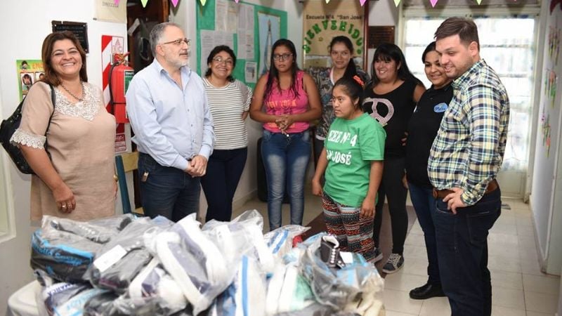 Solá Jais acompañó actividades de Desarrollo Social en Belén