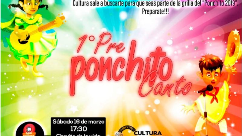 “Pre Ponchito Canto” en el Circuito de la Vida Achachay