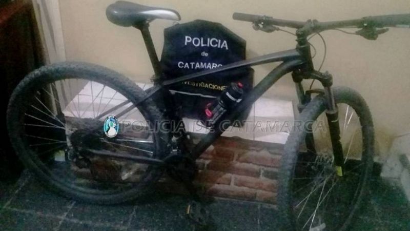 Recuperan una bicicleta