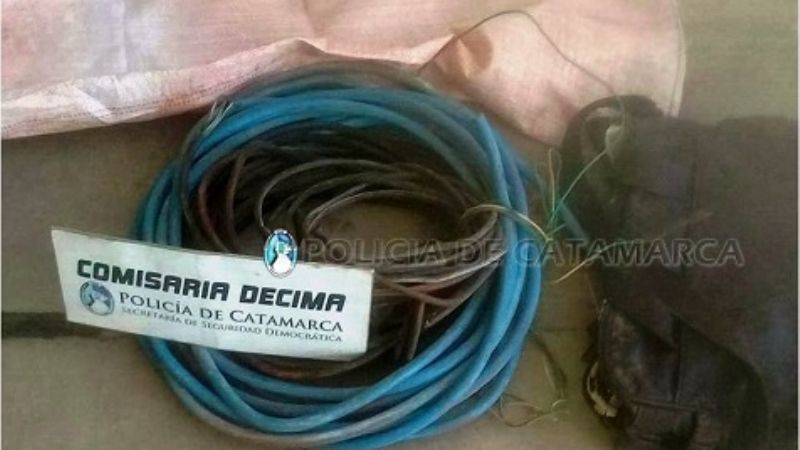 Detenidos en El Pantanillo, con elementos robados