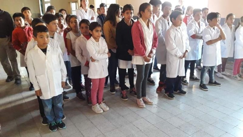 Comenzó entrega de guardapolvos y kits escolares en La Paz Norte