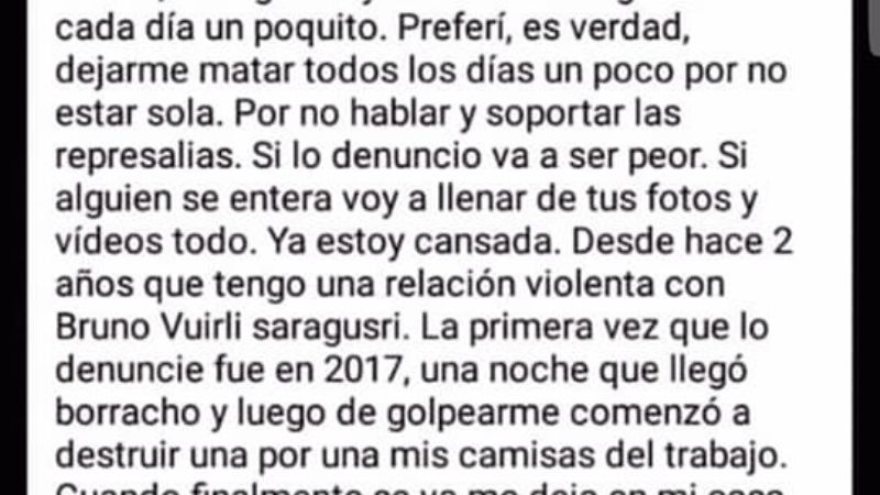 Denunciaron a ex pareja de una mujer que fue encontrada muerta