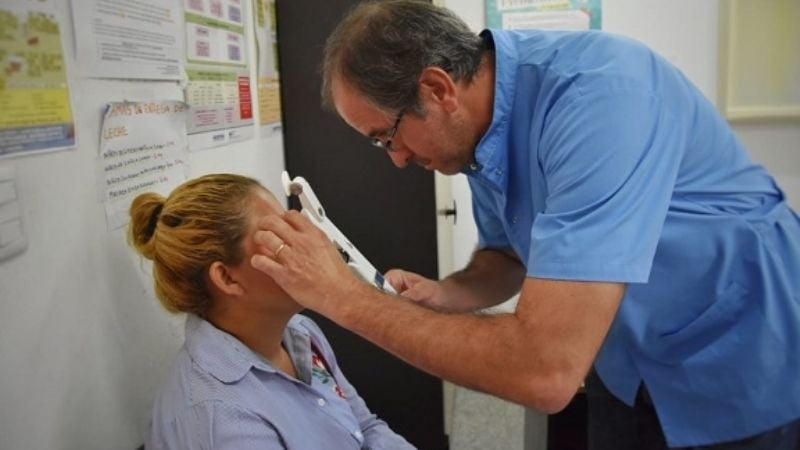 Glaucoma: se detectaron casos de hipertensión ocular