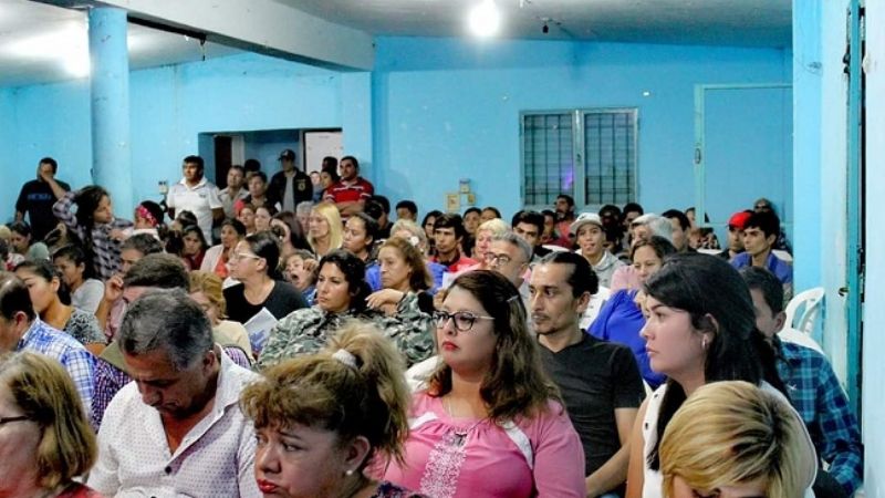 Funcionario nacional en Recreo