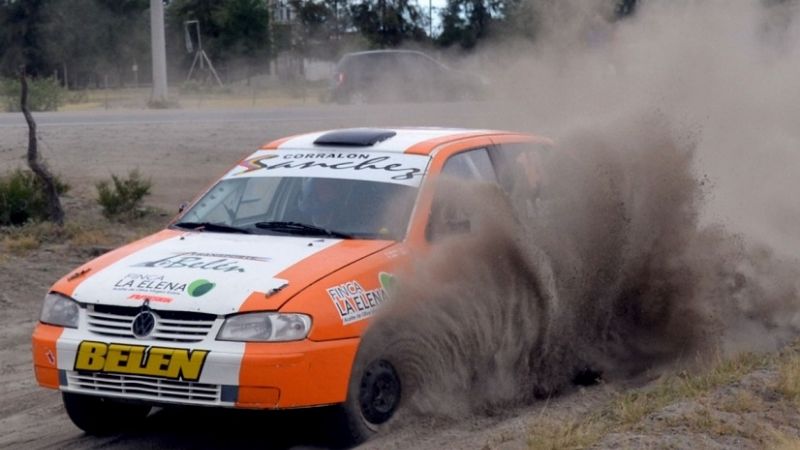 El “belicho” Ariel Sánchez ganó la 2da. del Rally del Oeste