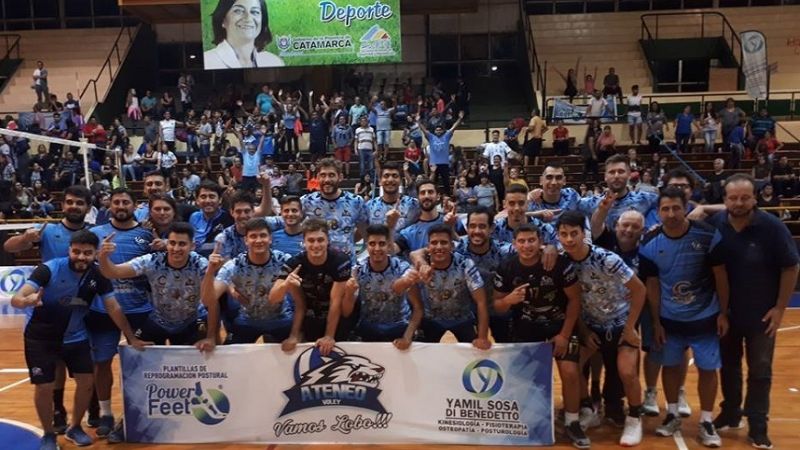 Ateneo Vóley pasó invicto a las semifinales de la Liga A2