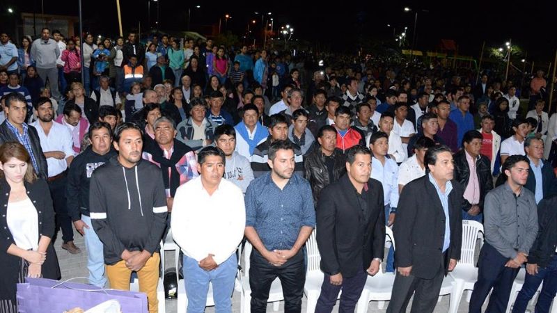 Se inauguró el centro recreativo Plaza “Las Américas” en Santa María