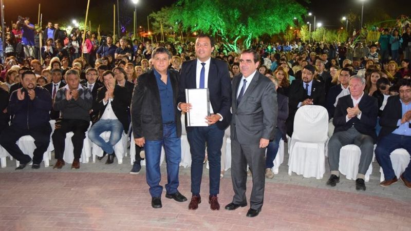 Se inauguró el centro recreativo Plaza “Las Américas” en Santa María