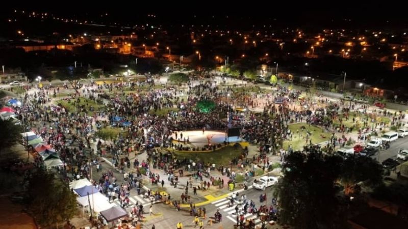 Se inauguró el centro recreativo Plaza “Las Américas” en Santa María