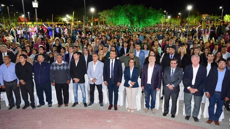 Se inauguró el centro recreativo Plaza “Las Américas” en Santa María