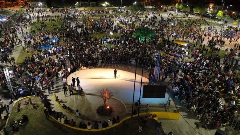 Se inauguró el centro recreativo Plaza “Las Américas” en Santa María
