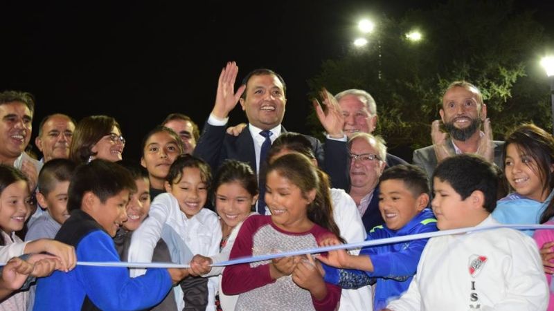 Se inauguró el centro recreativo Plaza “Las Américas” en Santa María
