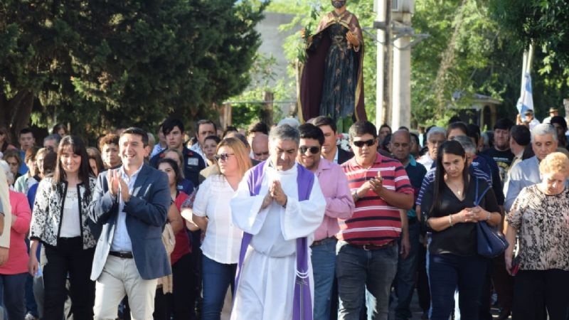 Celebraron al Patrono San José en Piedra Blanca