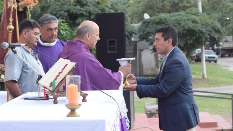 Celebraron al Patrono San José en Piedra Blanca