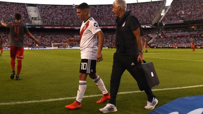La peor noticia para River: Quintero estará seis meses sin jugar