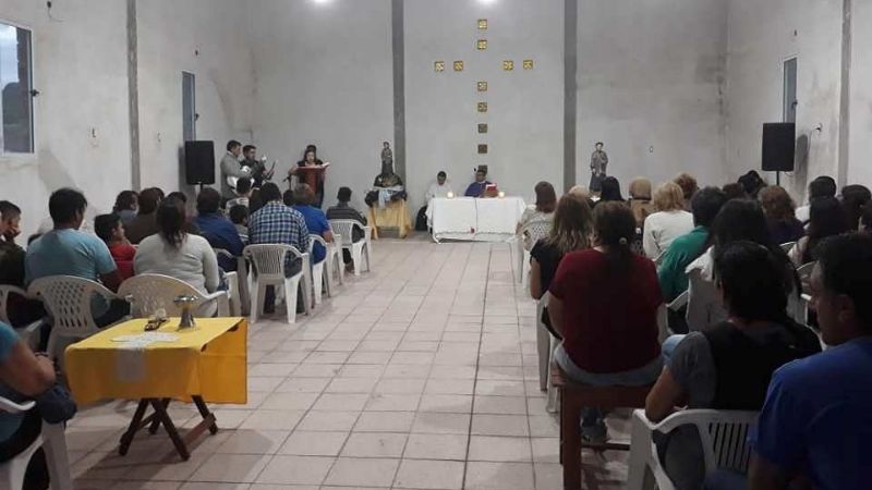 Fiesta del Cura Brochero en el barrio Los Periodistas