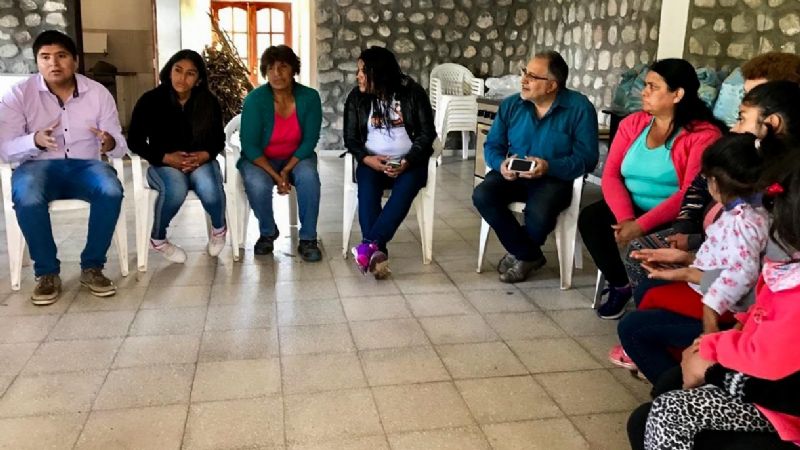 Solá Jais en el Centro Vecinal de El Shincal