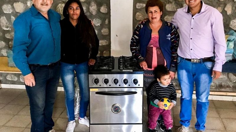 Solá Jais en el Centro Vecinal de El Shincal