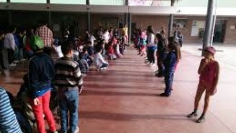 Locura total en escuela: Becada reclamó a los golpes haber sido trasladada