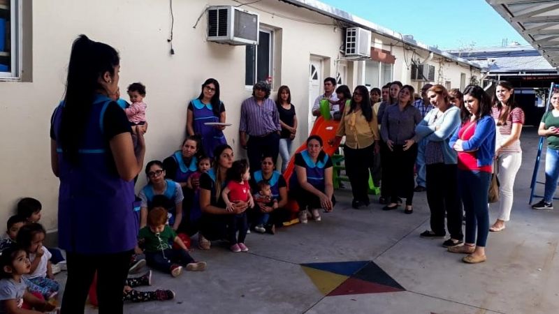 Con un mural, comenzaron las actividades por el Día Mundial del Síndrome de Down
