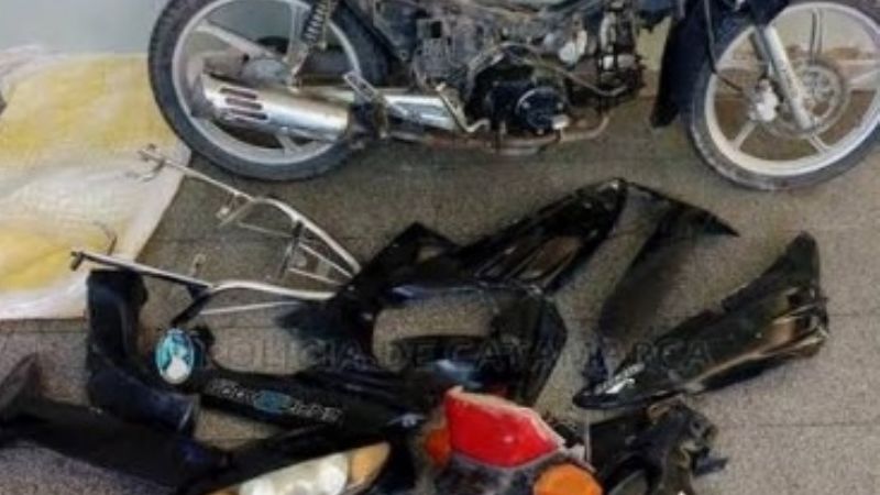 Recuperan una motocicleta en Andalgalá