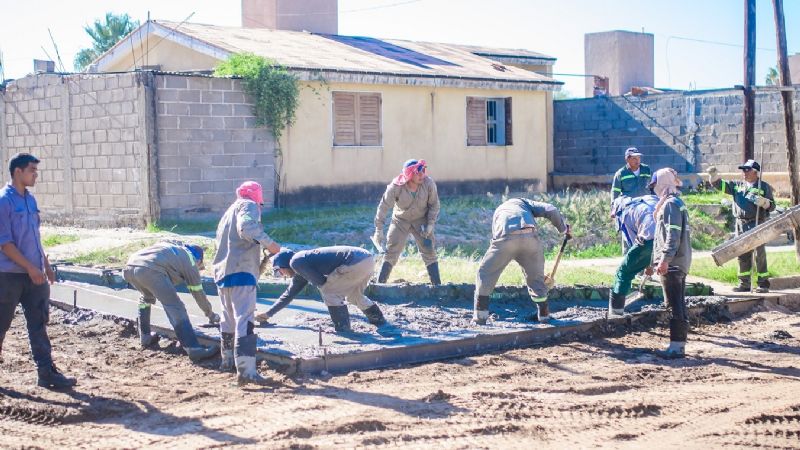 Cuatro nuevos barrios pavimentados en la zona norte