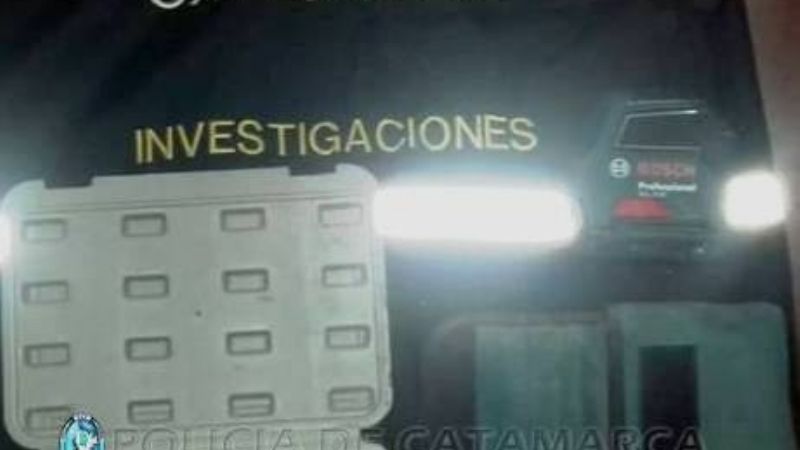 En un registro domiciliario, recuperan herramientas robadas