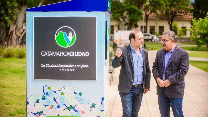 "ReciclAds" lanzó su primera recicladora en la Alameda