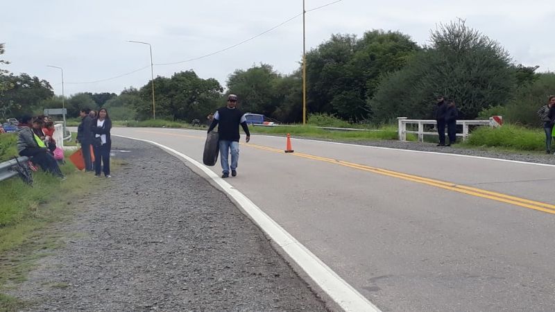 Piquete de movimientos sociales