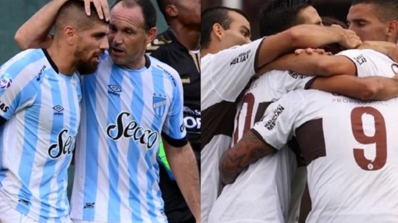 Atlético (T)-Platense y San Martín (SJ)-Va. Dálmine, por la Argentina