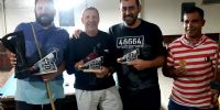 PODIO FINAL del torneo de billa, en el Círculo de Obreros.