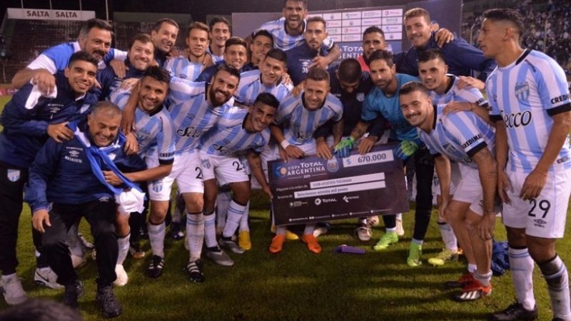 Copa Argentina: Siguen Atlético Tucumán y San Martín (SJ)