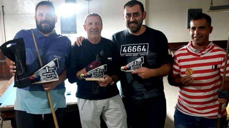 Exitoso torneo de billa en homenaje a “Antonio Saya”