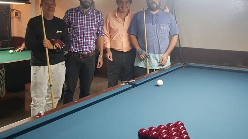 Exitoso torneo de billa en homenaje a “Antonio Saya”