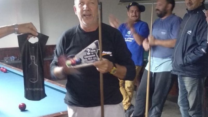 Exitoso torneo de billa en homenaje a “Antonio Saya”