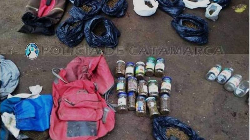 Secuestran un arsenal y droga en Alijilán