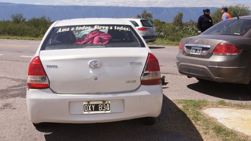 Fuerte choque en la ruta 38