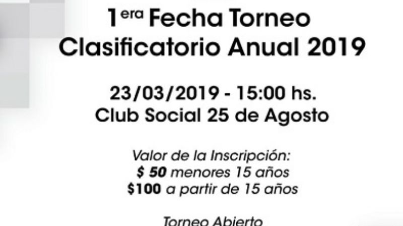 Catamarca Ajedrez le da apertura a sus actividades