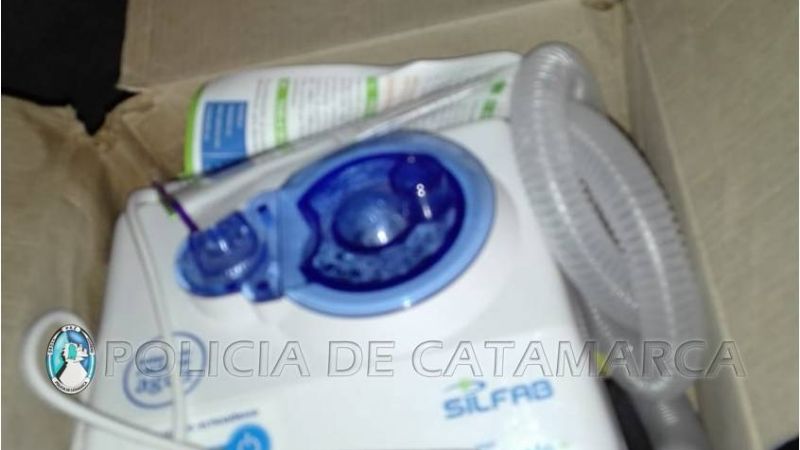 Robó el nebulizador a una mujer de 95 años y 800 pesos en otra casa