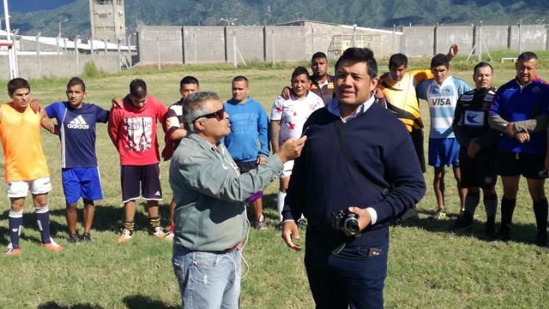 Los Awkas tendrán su propia cancha de rugby en la cárcel
