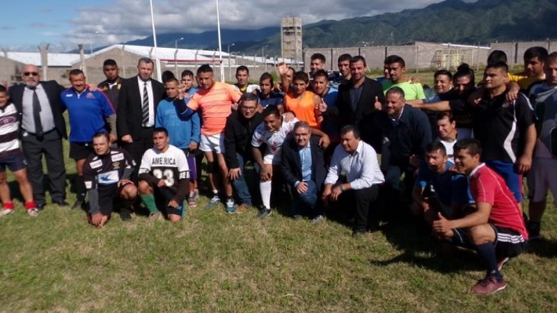 Los Awkas tendrán su propia cancha de rugby en la cárcel