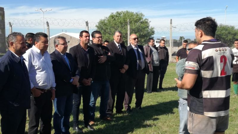 Los Awkas tendrán su propia cancha de rugby en la cárcel