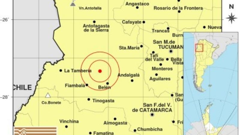 Temblor de 4.1 en el Oeste